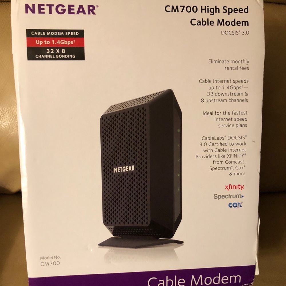 Netgear CM700 high speed cable modem